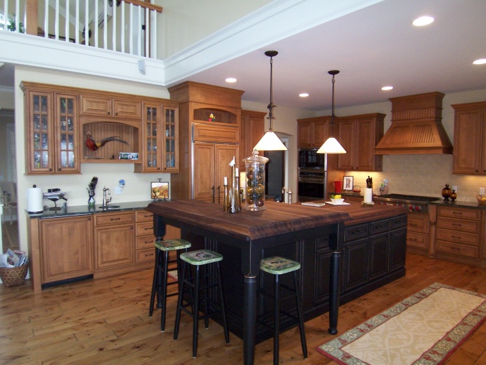 black walnut kitchen island Archives - North Country Cabinets